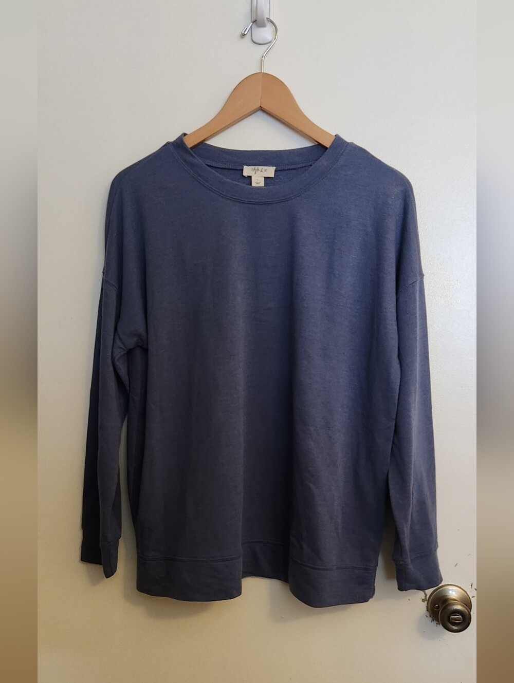 Style & Co. Deep Navy Crewneck Pullover
